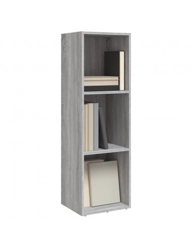 Libreria/Mobile TV Grigio Sonoma 36x30x114 cm Legno Multistrato