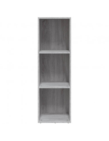 Libreria/Mobile TV Grigio Sonoma 36x30x114 cm Legno Multistrato