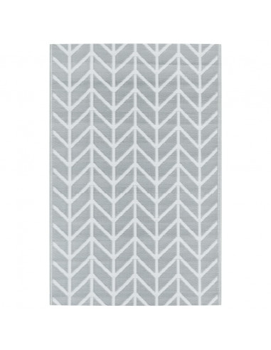 Tappeto da Esterni Grigio 190x290 cm in PP