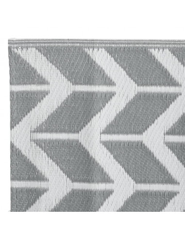 Tappeto da Esterni Grigio 190x290 cm in PP