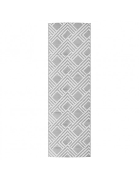 Tappeto da Esterni Grigio 80x250 cm in PP
