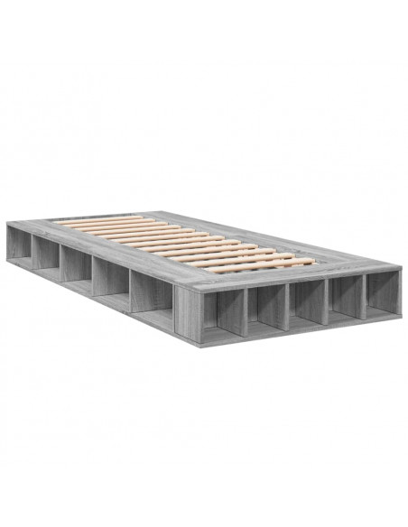 Giroletto Grigio Sonoma 90x190 cm in Legno Multistrato