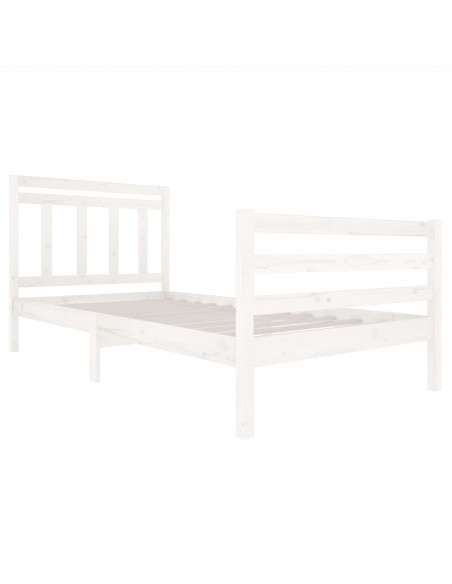 Giroletto Bianco in Legno Massello 100x200 cm