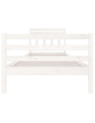 Giroletto Bianco in Legno Massello 100x200 cm