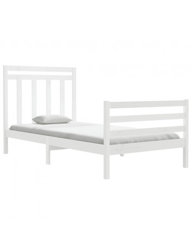 Giroletto Bianco in Legno Massello 100x200 cm