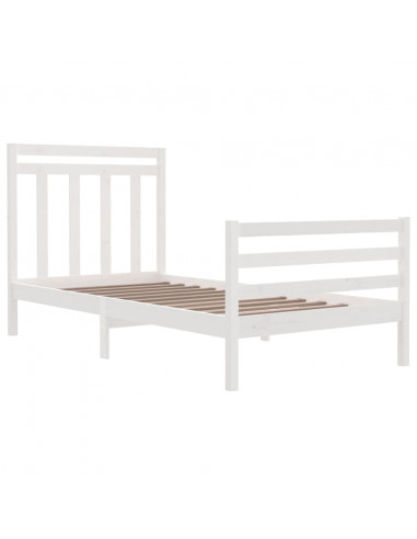 Giroletto Bianco in Legno Massello 100x200 cm