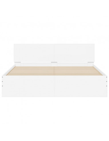 Giroletto con Testiera Bianco 140x200 cm