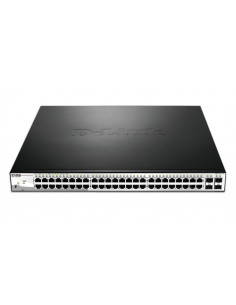 D-Link DGS-1210-52MP Gestito L2 Gigabit Ethernet (10/100/1000) Supporto Power over Ethernet (PoE) Nero, Grigio 2