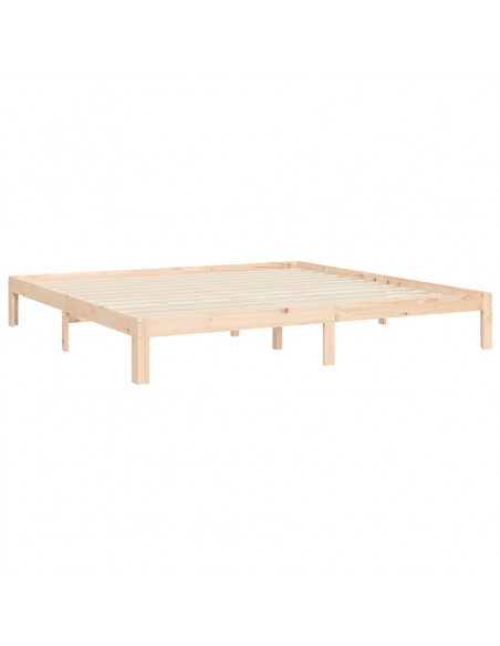 Giroletto con Testiera 160x200 cm in Legno Massello