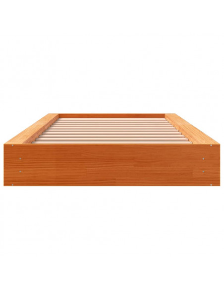 Giroletto Marrone Cera 100x200 cm in Legno Massello di Pino
