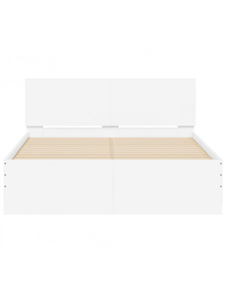Giroletto con Testiera Bianco 135x190 cm