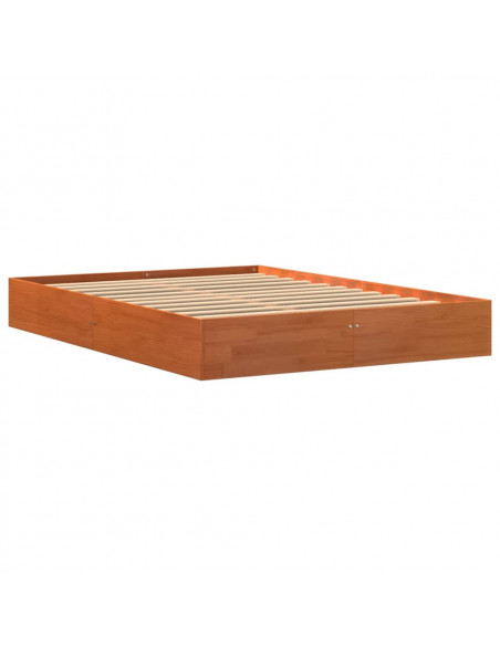 Giroletto Marrone Cera 120x200 cm in Legno Massello di Pino