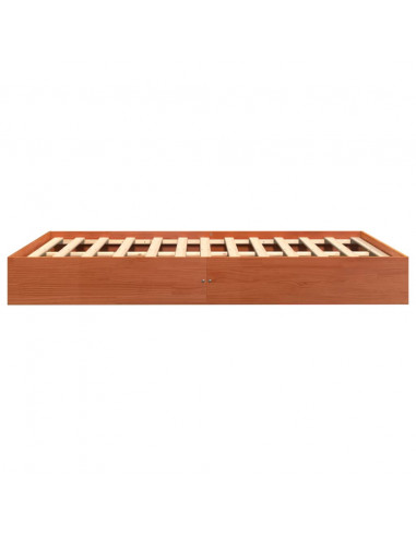 Giroletto Marrone Cera 120x200 cm in Legno Massello di Pino