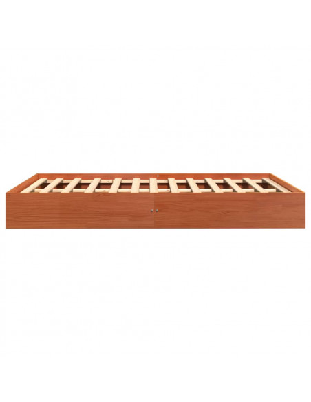 Giroletto Marrone Cera 120x200 cm in Legno Massello di Pino