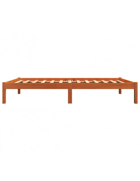 Giroletto Marrone Cera 75x190 cm in Legno Massello di Pino