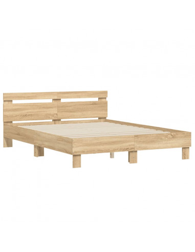 Giroletto Testiera Rovere Sonoma 150x200 cm Legno Multistrato