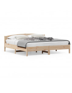 Giroletto con Testiera 180x200 cm Massello Pino 2