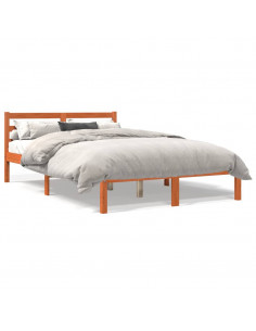 Giroletto Marrone Cera 140x200 cm in Legno Massello di Pino 2