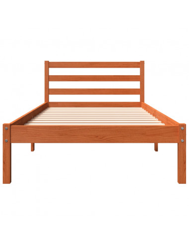 Giroletto Marrone Cera 100x200 cm in Legno Massello di Pino