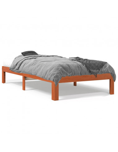 Giroletto Marrone Cera 100x200 cm in Legno Massello di Pino