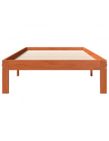 Giroletto Marrone Cera 100x200 cm in Legno Massello di Pino