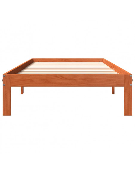 Giroletto Marrone Cera 100x200 cm in Legno Massello di Pino