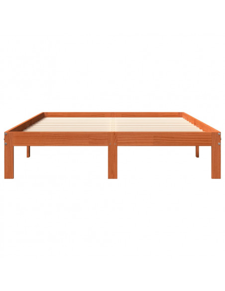 Giroletto Marrone Cera 120x190 cm in Legno Massello di Pino