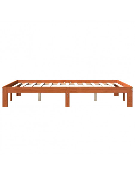 Giroletto Marrone Cera 120x190 cm in Legno Massello di Pino