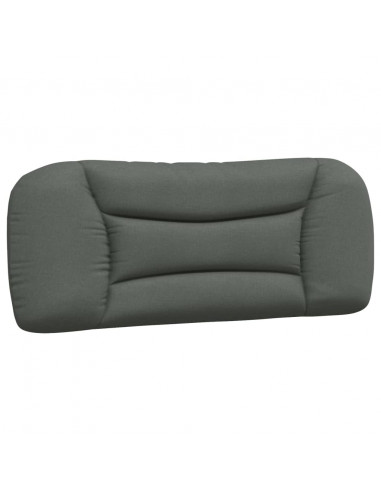 Giroletto con Luci LED Grigio Scuro 100x200 cm in Tessuto