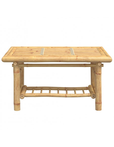 Tavolino da Salotto 70x45x36 cm in Bambù