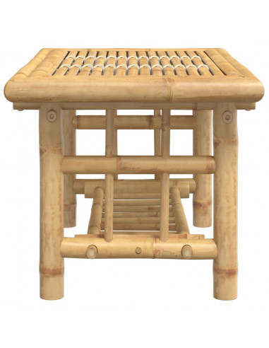 Tavolino da Salotto 70x45x36 cm in Bambù