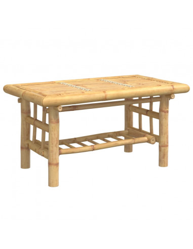 Tavolino da Salotto 70x45x36 cm in Bambù