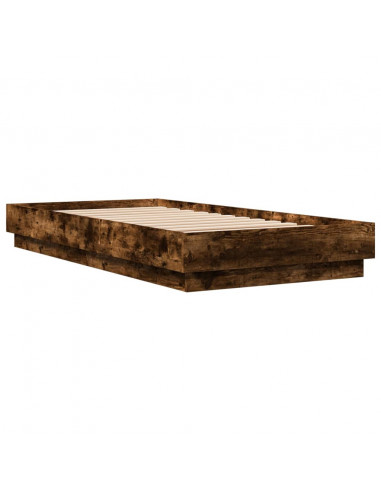 Giroletto con LED Rovere Fumo 90x190 cm