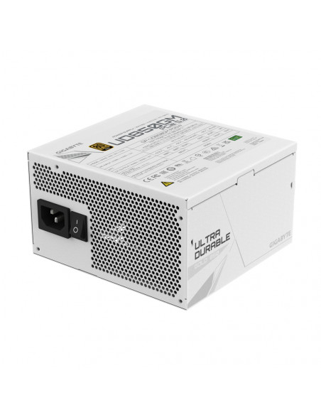 GIGABYTE UD850GM PG5W Alimentatore - PCIe 5.0, 80 PLUS Gold, Design completamente modulare, Ventola da 120 mm, Compatibile con A