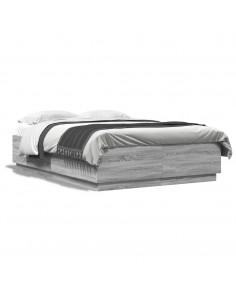 Giroletto Grigio Sonoma 140x200 cm in Legno Multistrato 2