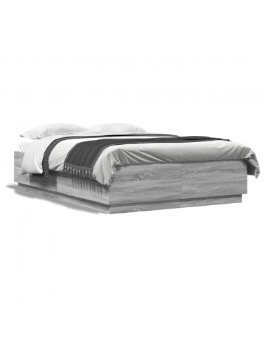 Giroletto Grigio Sonoma 140x200 cm in Legno Multistrato