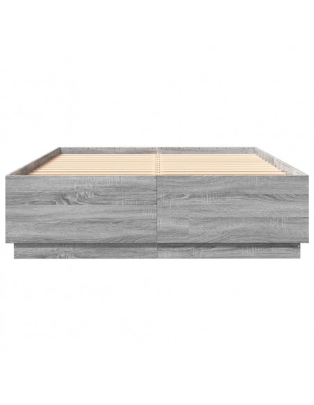Giroletto Grigio Sonoma 140x200 cm in Legno Multistrato