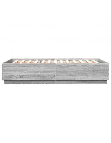 Giroletto Grigio Sonoma 140x200 cm in Legno Multistrato