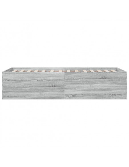 Giroletto Grigio Sonoma 90x200 cm in Legno Multistrato