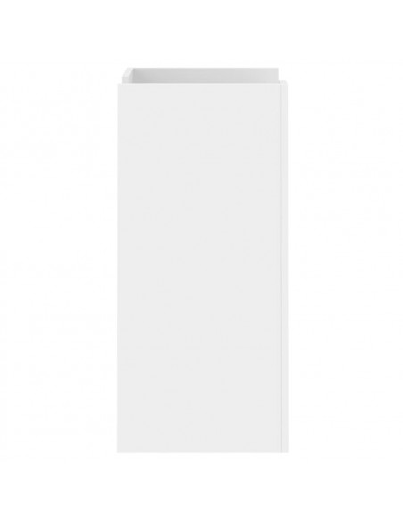 Credenza Bianca 45x35x75 cm in Legno Multistrato