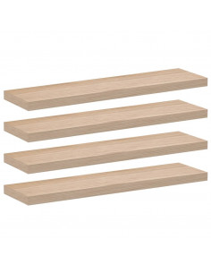 Mensole Pensili 4 pz 90x23,5x4 cm in Truciolato 2
