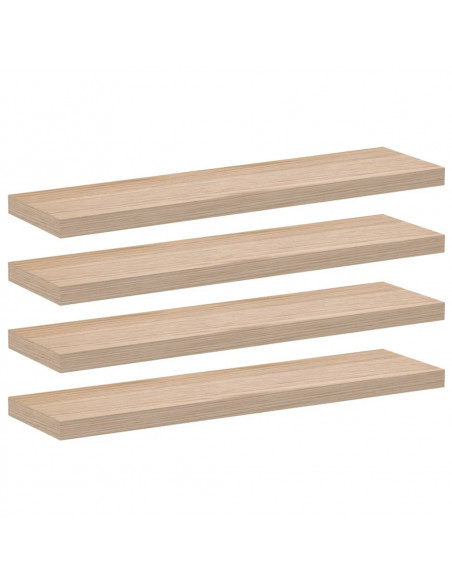 Mensole Pensili 4 pz 90x23,5x4 cm in Truciolato