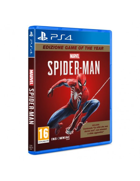 Videogioco Playstation 9958505 PLAYSTATION 4 MARVEL Spider Man GOTY Ed
