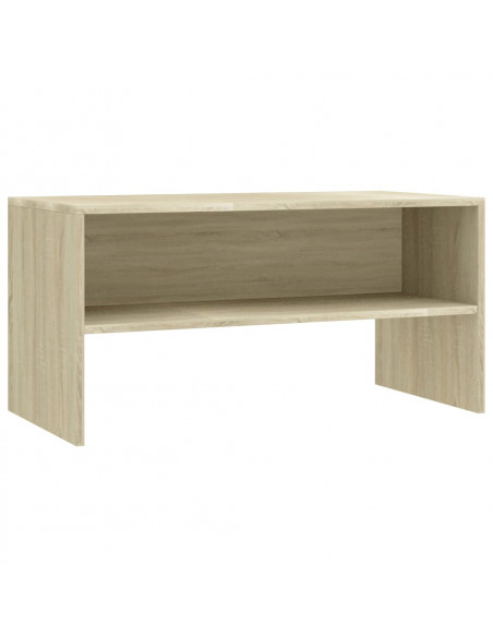 Mobile Porta TV Rovere Sonoma 80x40x40 cm in Legno Multistrato