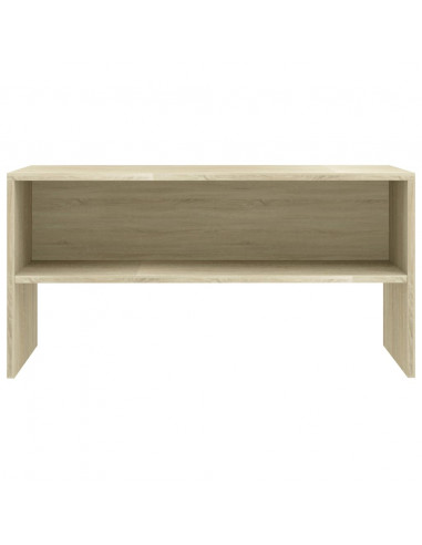 Mobile Porta TV Rovere Sonoma 80x40x40 cm in Legno Multistrato