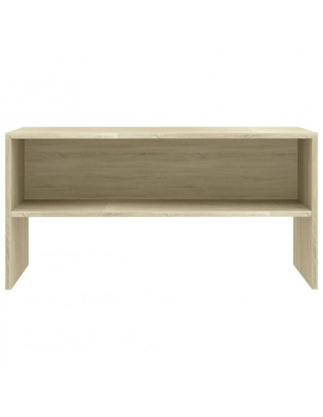 Mobile Porta TV Rovere Sonoma 80x40x40 cm in Legno Multistrato