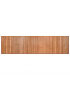 Tappeto Rettangolare Natura 80x300 cm in Bambù