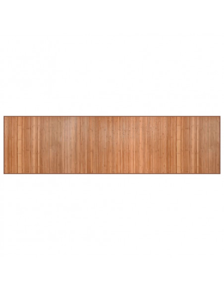Tappeto Rettangolare Natura 80x300 cm in Bambù
