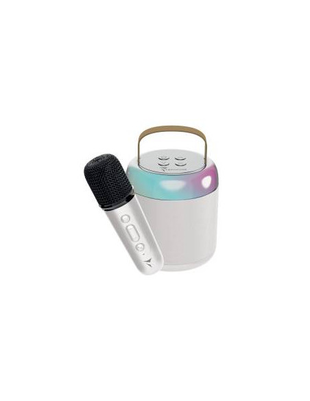 Techmade Speaker Karaoke White