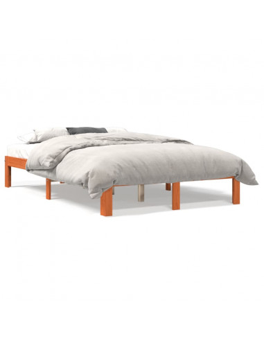 Giroletto Marrone Cera 120x200 cm in Legno Massello di Pino